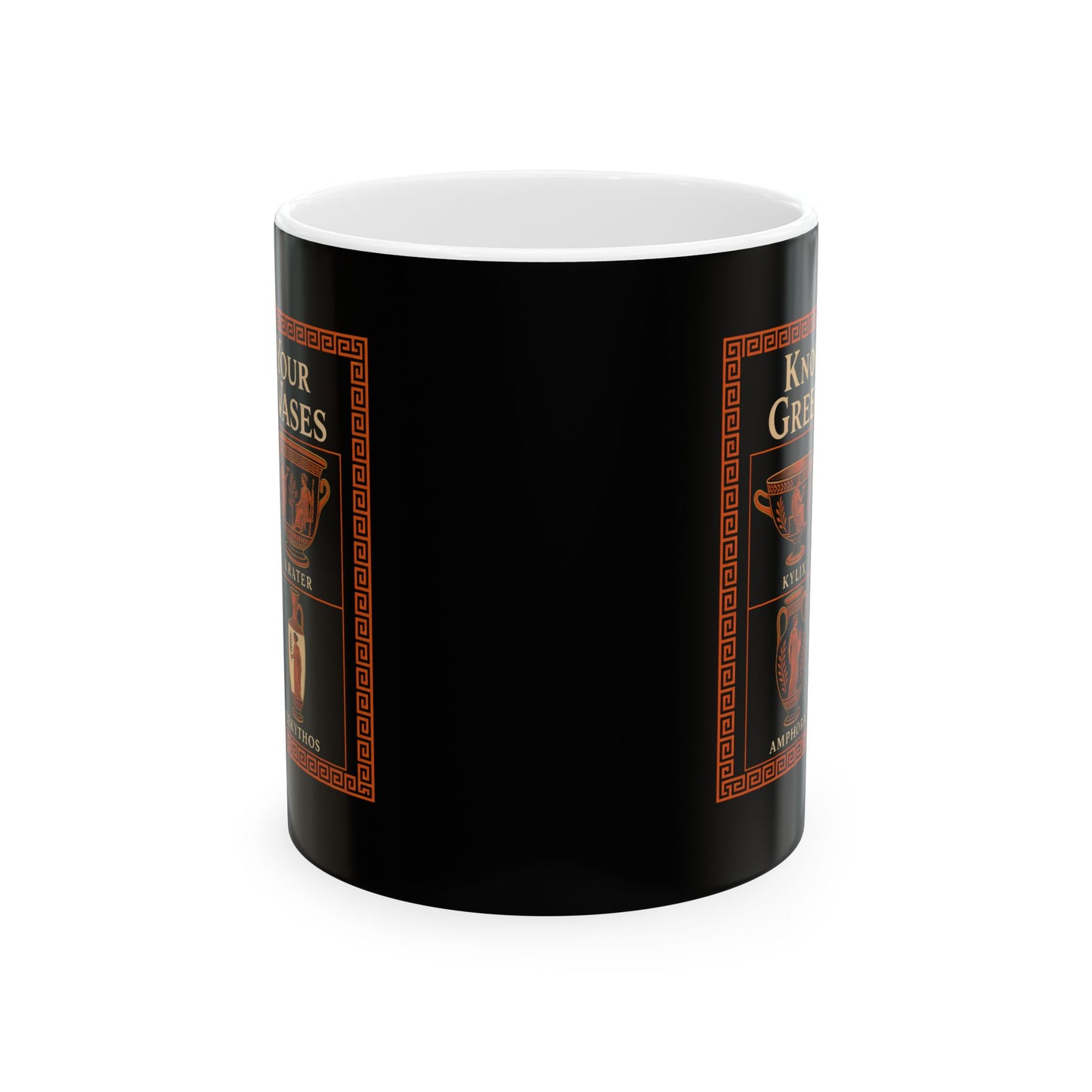 Know Your Greek Vases Red Figure Chart Ceramic Mug, (11oz, 15oz)