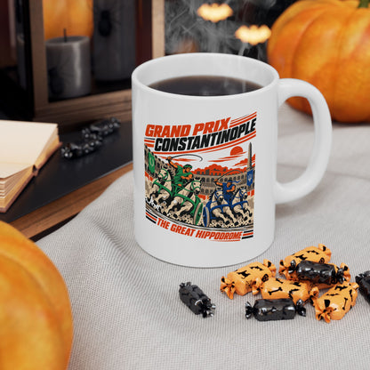 Grand Prix Constantinople Chariot Race Ceramic Mug, (11oz, 15oz)