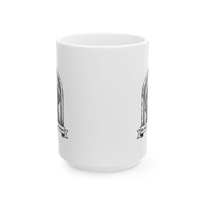 Knight Hospitaller For Faith For Benefit of Man Ceramic Mug, (11oz, 15oz)