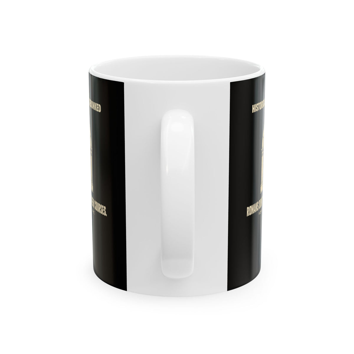 Historical Myths Debunked Vol VI Vomitorium Ceramic Mug, (11oz, 15oz)