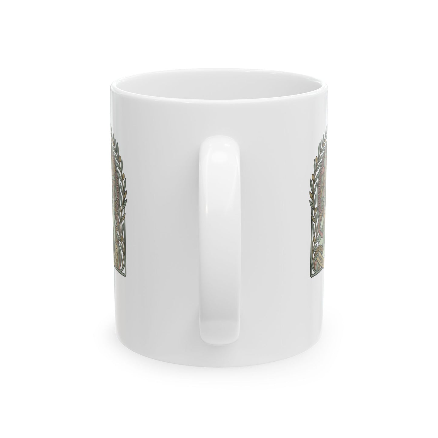 Medusa Hair Care Products Art Nouveau  Ceramic Mug, (11oz, 15oz)