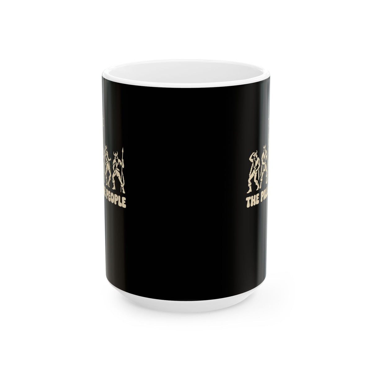 The Pillage People Silhouettes  Ceramic Mug, (11oz, 15oz)