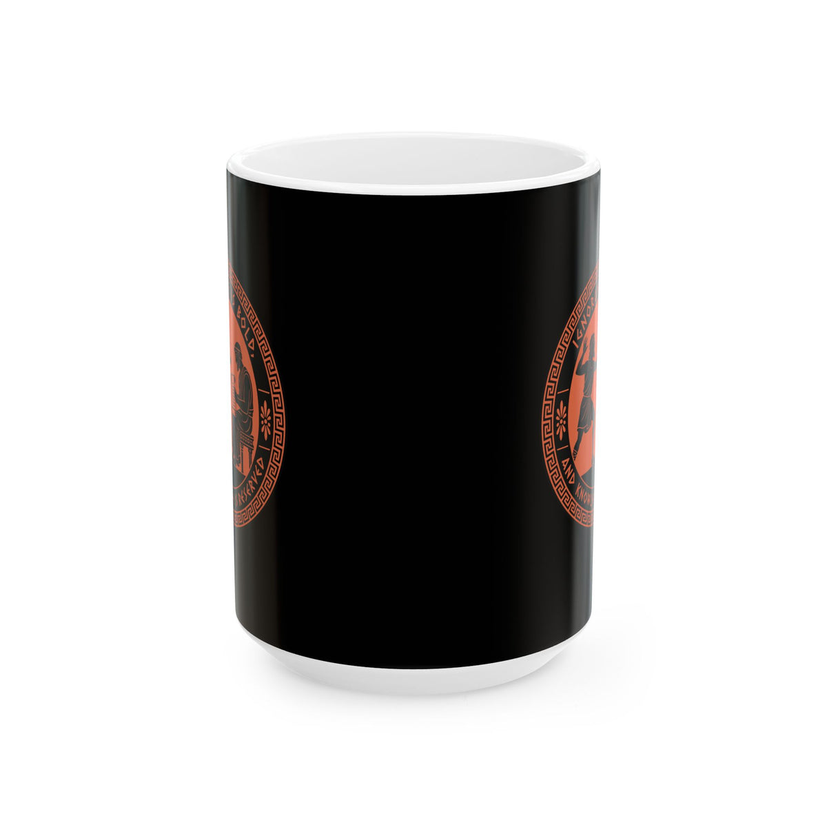 Ignorance is Bold Thucydides Quote Ceramic Mug, (11oz, 15oz)