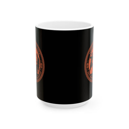 Ignorance is Bold Thucydides Quote Ceramic Mug, (11oz, 15oz)