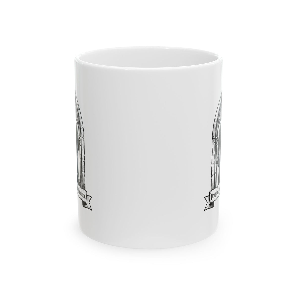 Knight Hospitaller For Faith For Benefit of Man Ceramic Mug, (11oz, 15oz)
