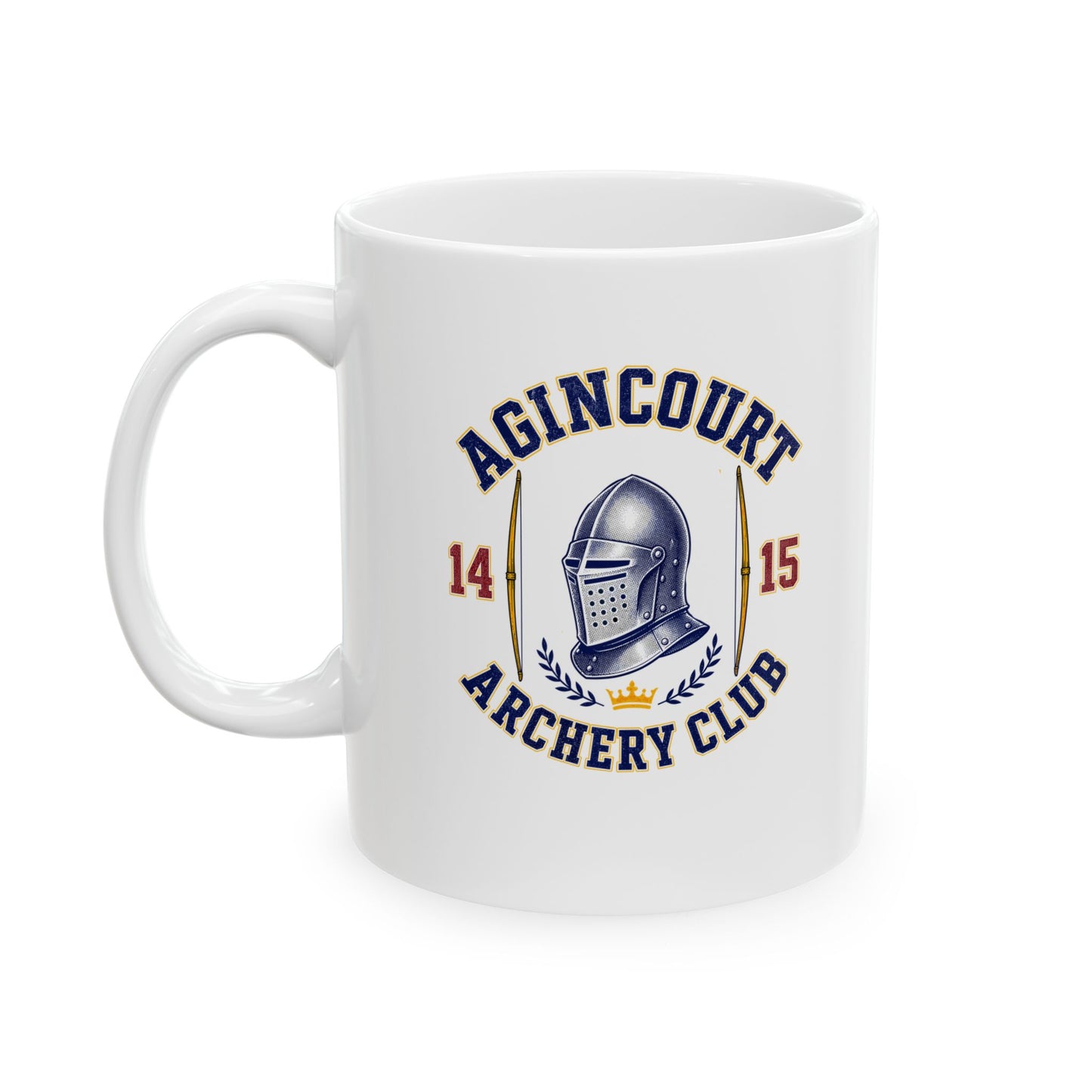 Agincourt Archery Club Ceramic Mug, (11oz, 15oz)