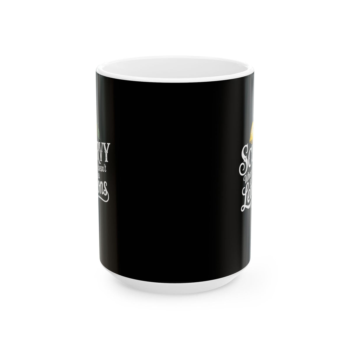Scurvy Lemons Ceramic Mug, (11oz, 15oz)