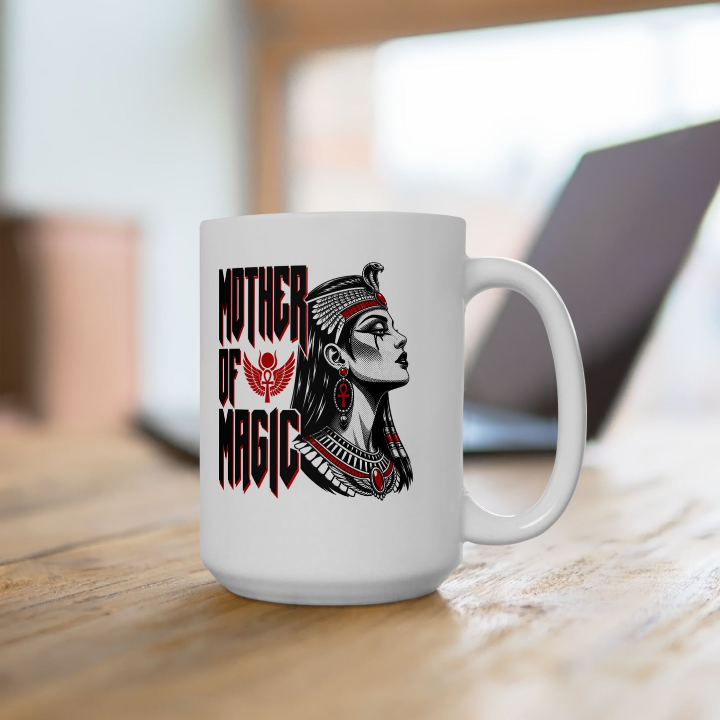 Mother of Magic Isis Ceramic Mug, (11oz, 15oz)