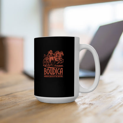 Bourica Queen of Britons Iceni Ceramic Mug, (11oz, 15oz)