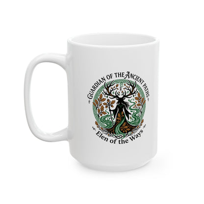 Elen of the Ways Guardian of the Paths Ceramic Mug, (11oz, 15oz)