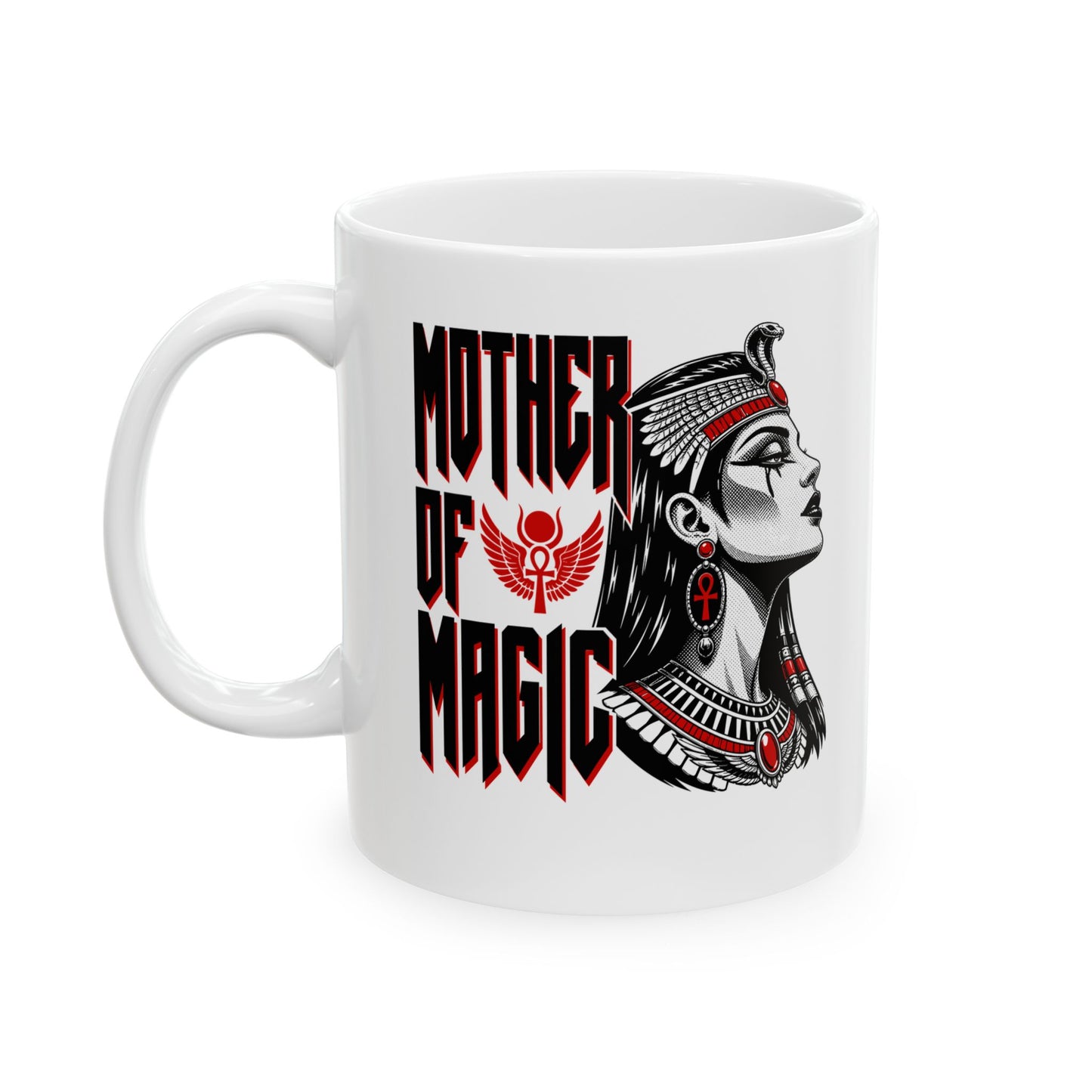 Mother of Magic Isis Ceramic Mug, (11oz, 15oz)