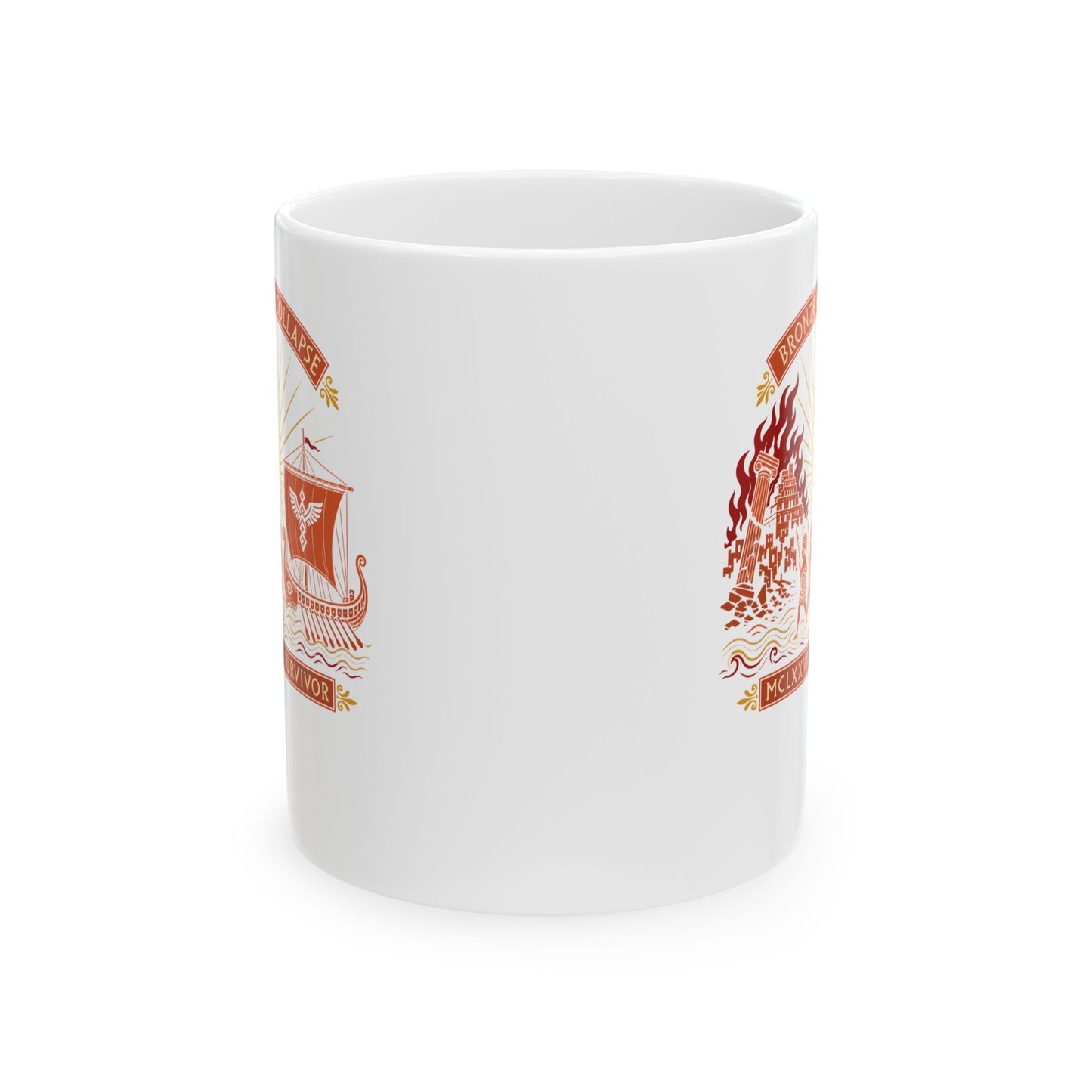 Bronze Age Collapse Survivor Ceramic Mug, (11oz, 15oz)