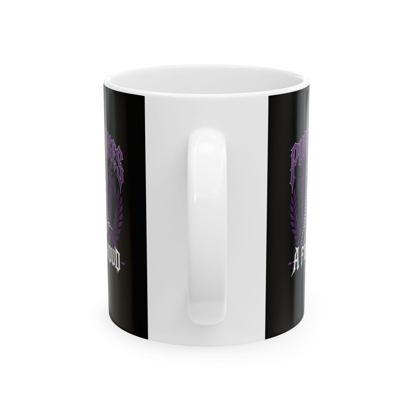 Empress Theodora Purple Shroud Quote Ceramic Mug, (11oz, 15oz)