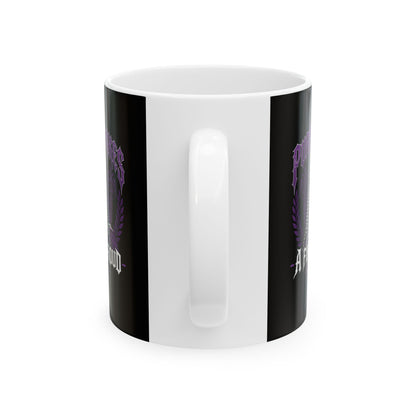 Empress Theodora Purple Shroud Quote Ceramic Mug, (11oz, 15oz)