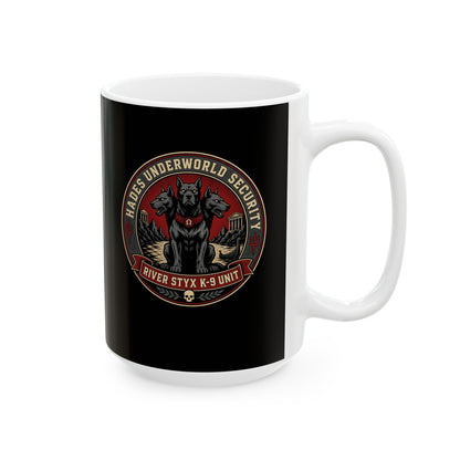Cerberus Styx Canine Unit Ceramic Mug, (11oz, 15oz)