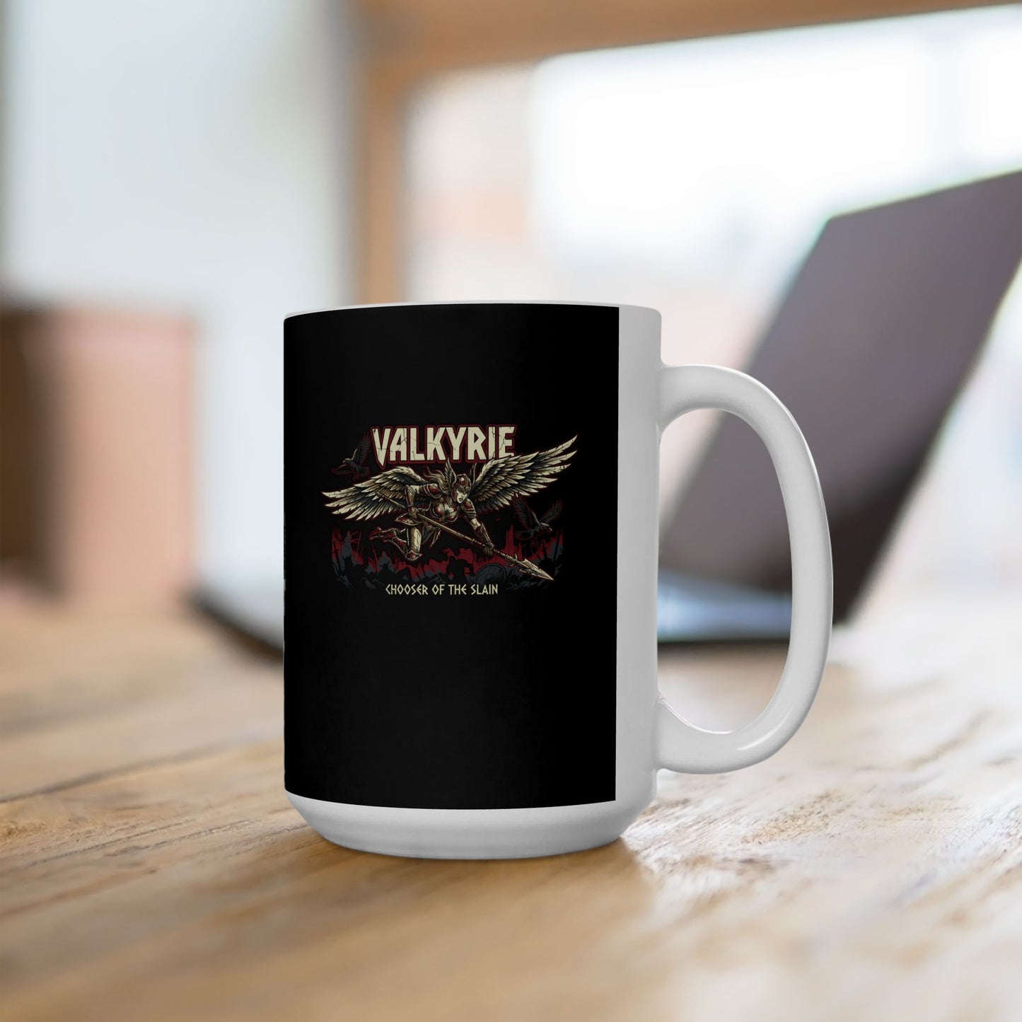 Valkyrie Chooser of the Slain Ceramic Mug, (11oz, 15oz)