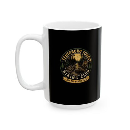 Teutoburg Forest Hiking Club Ceramic Mug, (11oz, 15oz)