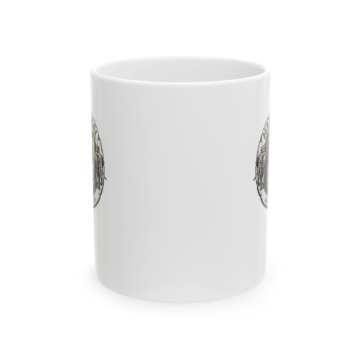 Hannibal Ad Portas Medallion Ceramic Mug, (11oz, 15oz)