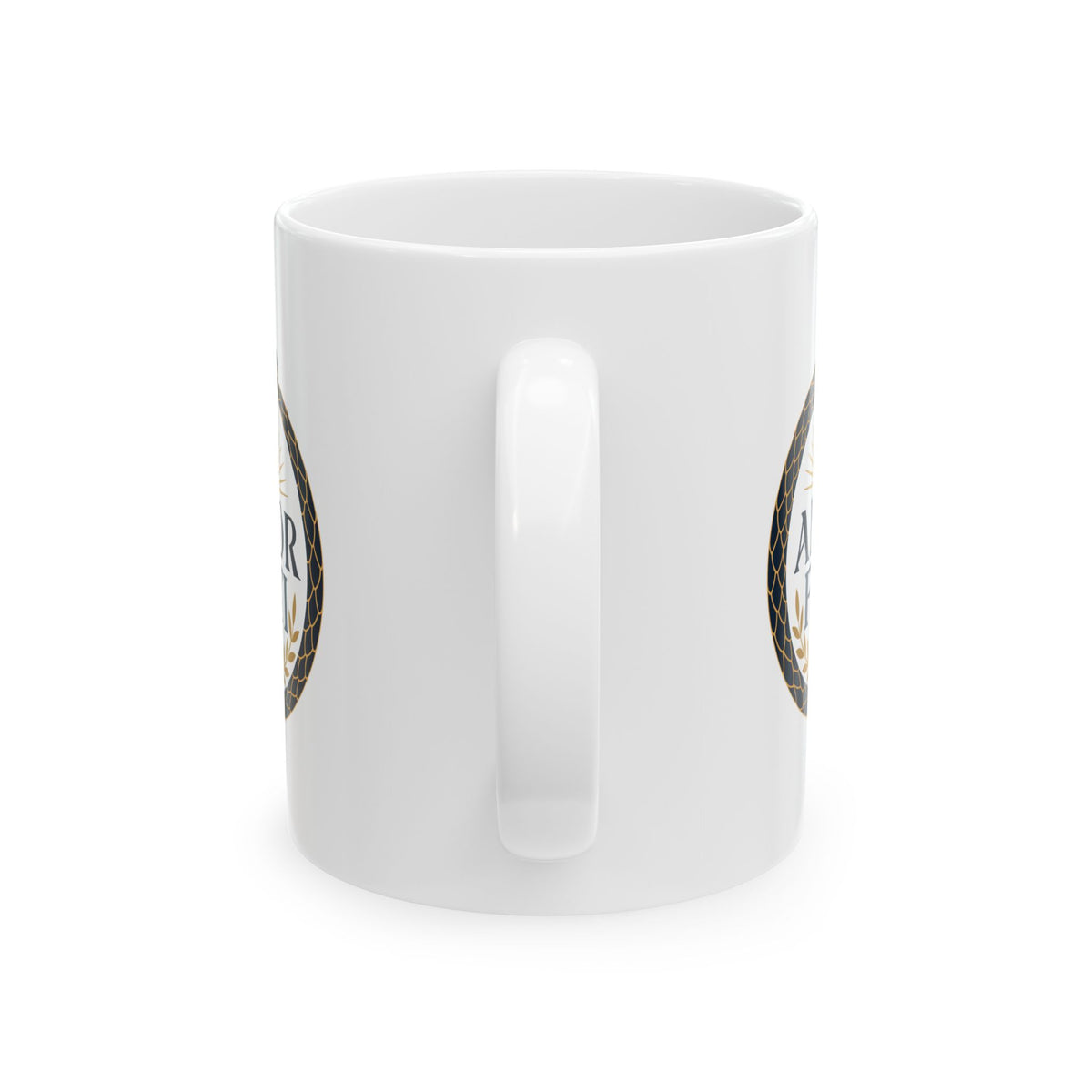 Ouroboros Amor Fati Ceramic Mug, (11oz, 15oz)