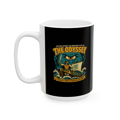 B Movie The Odyssey Polyphemus Ceramic Mug, (11oz, 15oz)