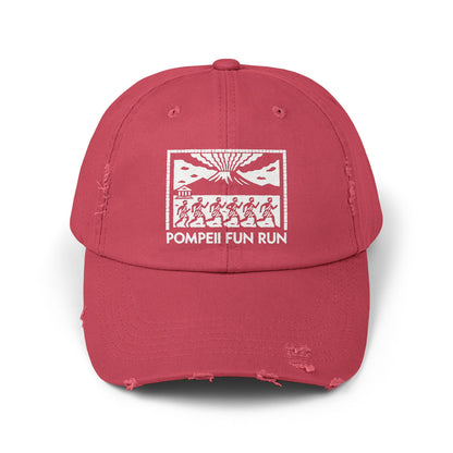 Pompeii Fun Run Mosaic Unisex Distressed Cap