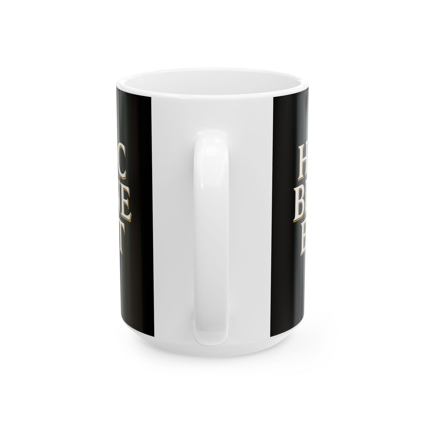 Hoc Bene Est This is Fine Latin Ceramic Mug, (11oz, 15oz)