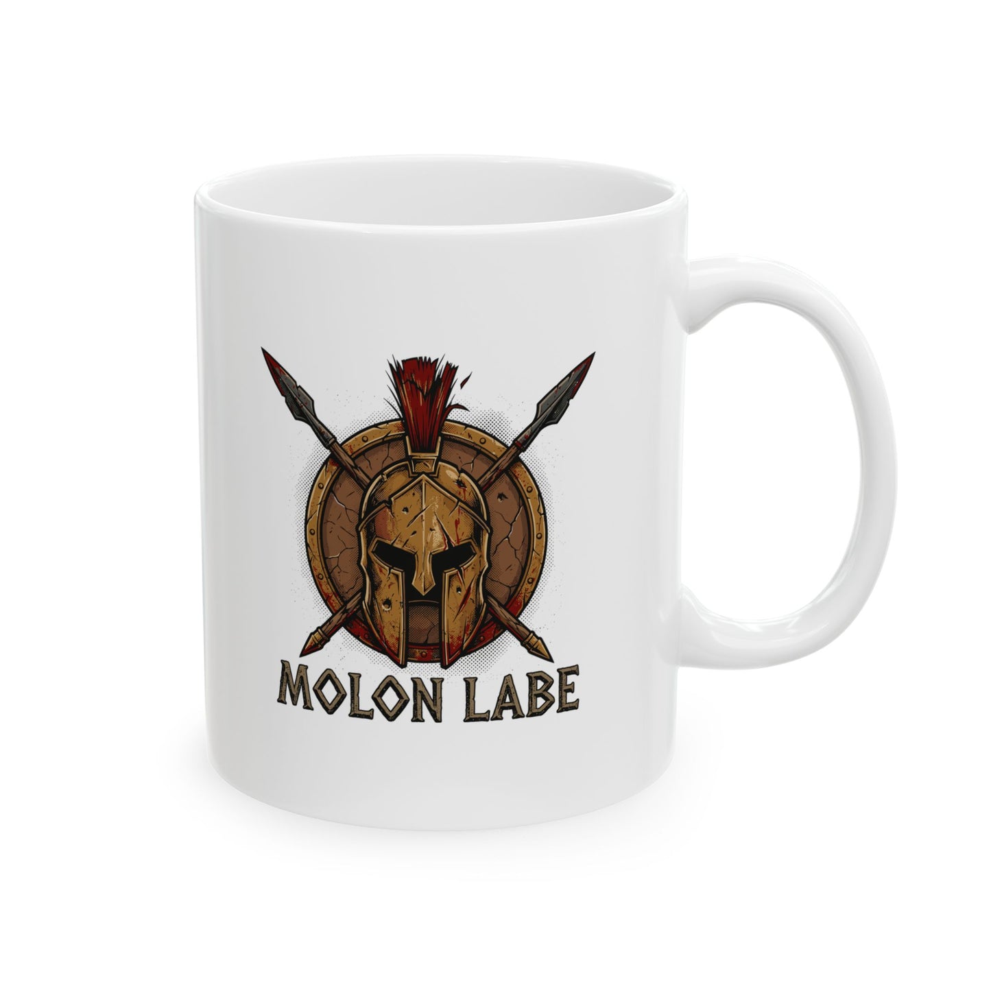 Molon Labe Sparta Ceramic Mug, (11oz, 15oz)
