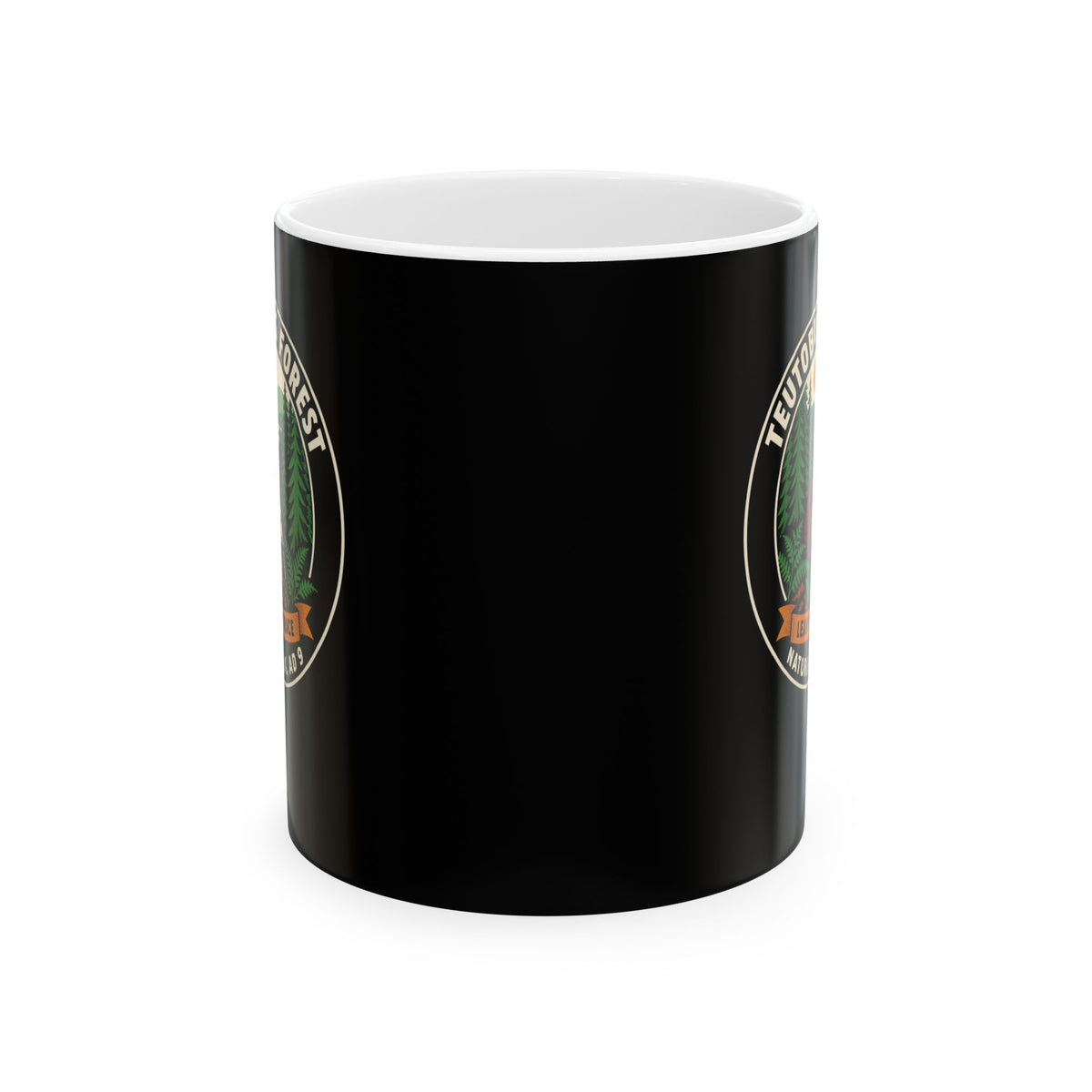 Teutoburg Nature Walk Badge Ceramic Mug, (11oz, 15oz)