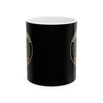 Teutoburg Nature Walk Badge Ceramic Mug, (11oz, 15oz)