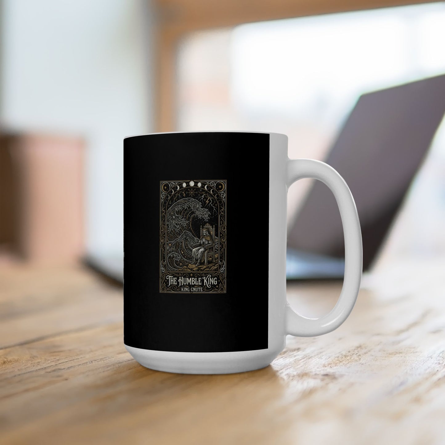 King Cnute Humble Tarot  Ceramic Mug, (11oz, 15oz)