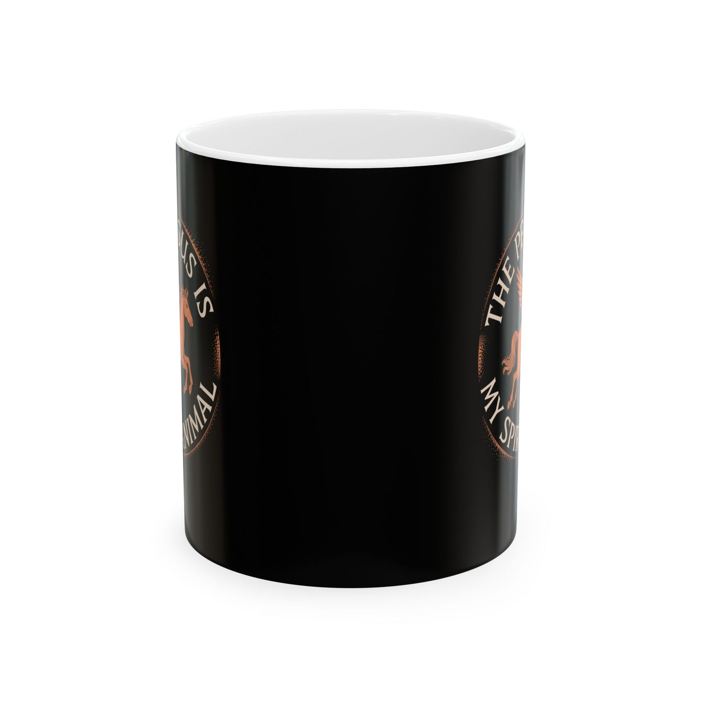 Pegasus Spirit Animal Ceramic Mug, (11oz, 15oz)