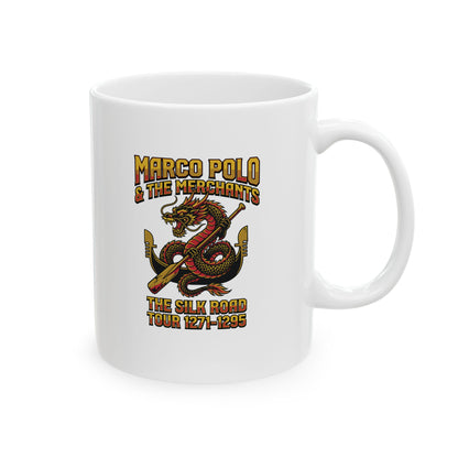 Marco Polo Silk Road Tour Ceramic Mug, (11oz, 15oz)