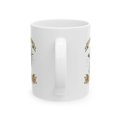 Size of the Bow Agincourt Ceramic Mug, (11oz, 15oz)