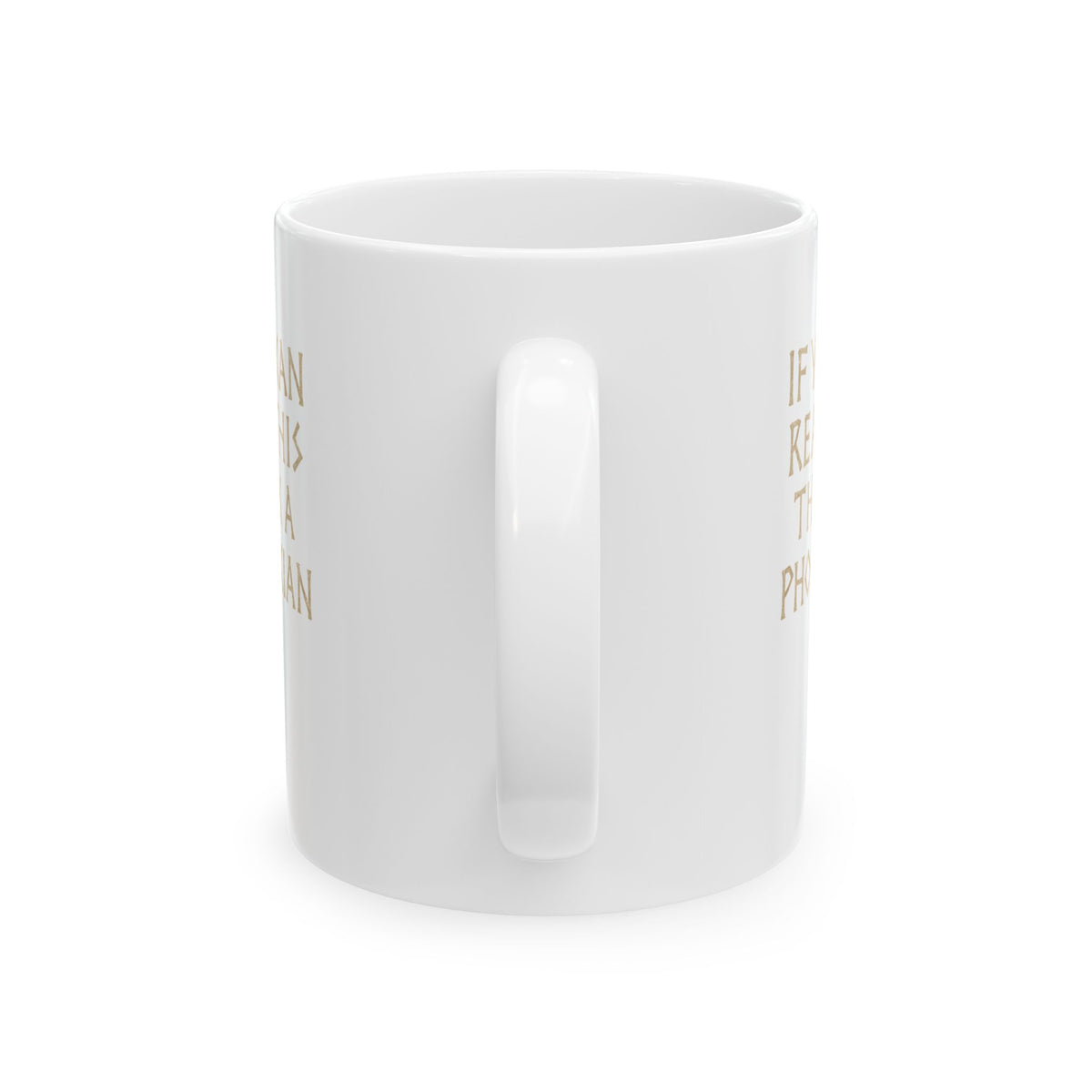 Thank a Phoenician Ceramic Mug, (11oz, 15oz)
