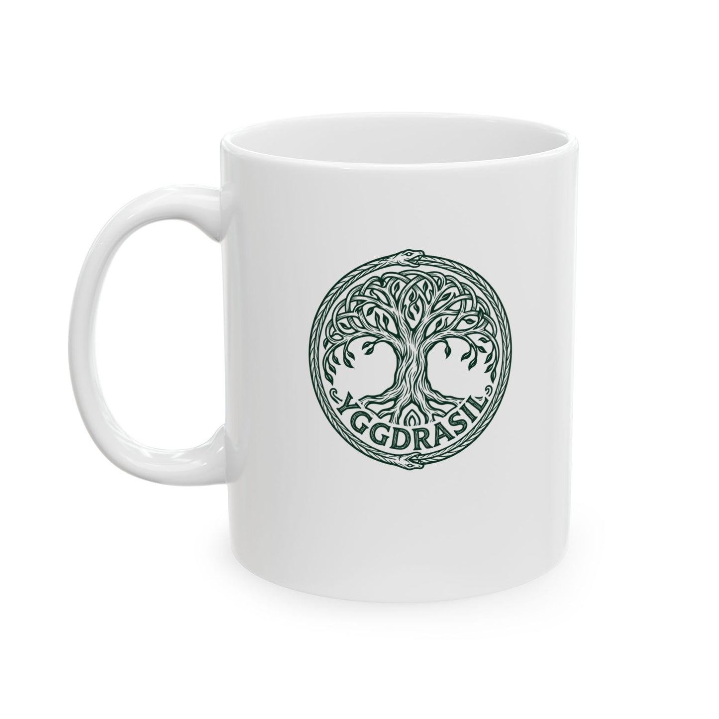 Yggdrasil Ceramic Mug, (11oz, 15oz)
