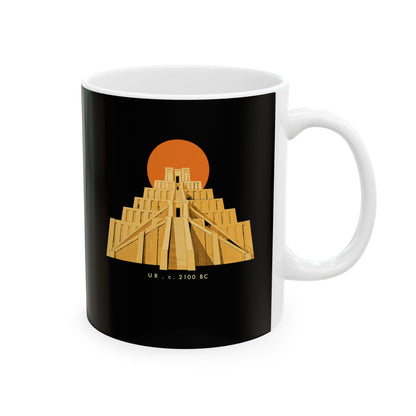 Ziggurat of Ur Ceramic Mug, (11oz, 15oz)