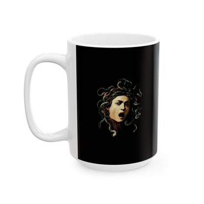 Caravaggio's Medusa  Ceramic Mug, (11oz, 15oz)