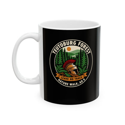 Teutoburg Nature Walk Badge Ceramic Mug, (11oz, 15oz)