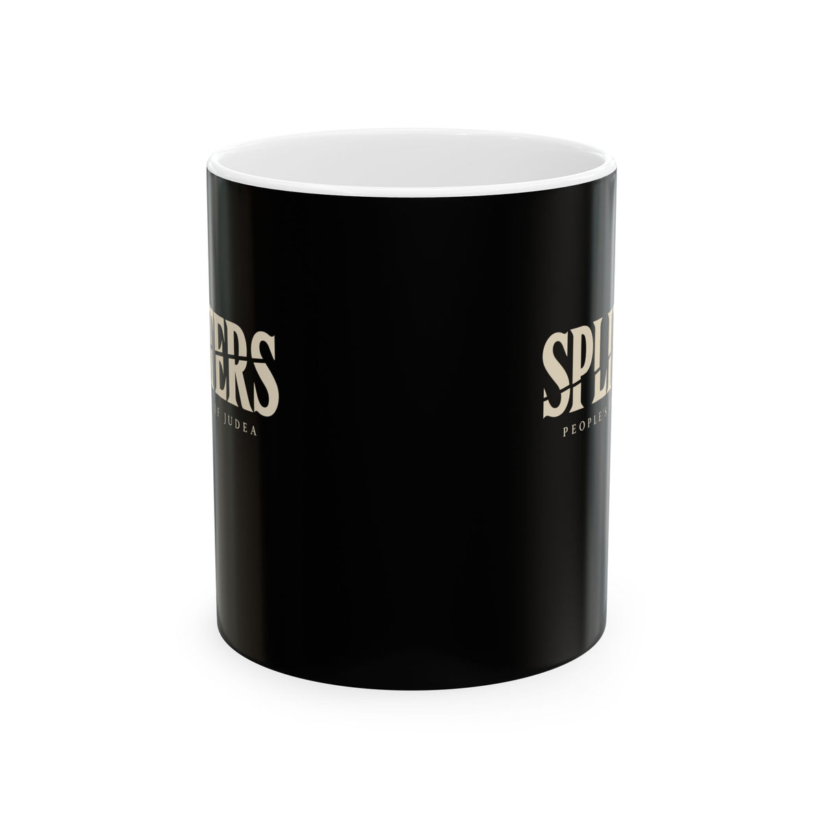 Splitters Fractured Inscription Ceramic Mug, (11oz, 15oz)