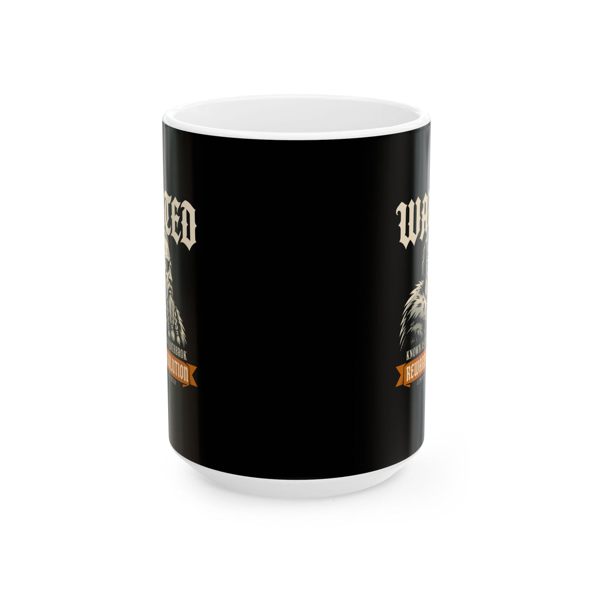 Wanted Ragnar Lothbrok Lindisfarne Ceramic Mug, (11oz, 15oz)