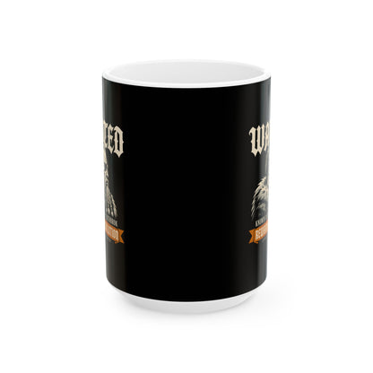 Wanted Ragnar Lothbrok Lindisfarne Ceramic Mug, (11oz, 15oz)