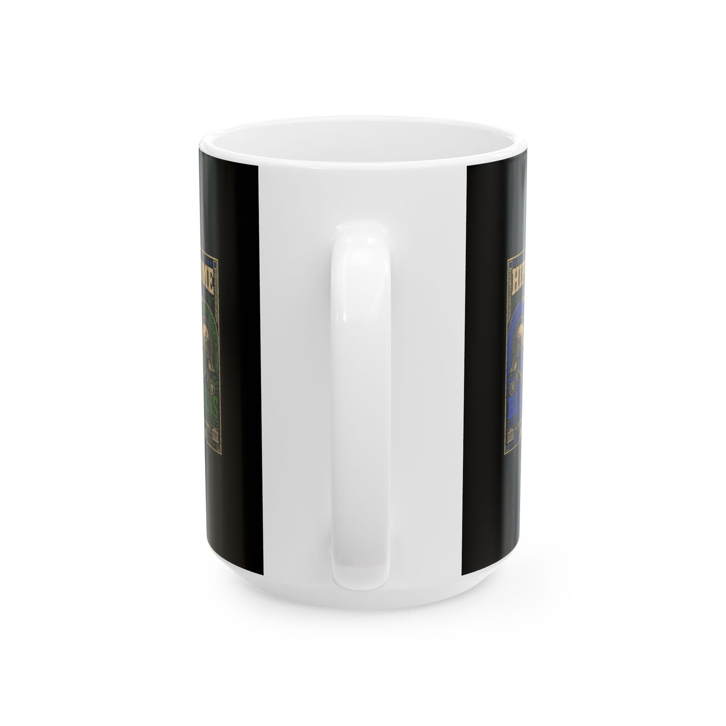 Nika Riots Blues vs Greens  Ceramic Mug, (11oz, 15oz)