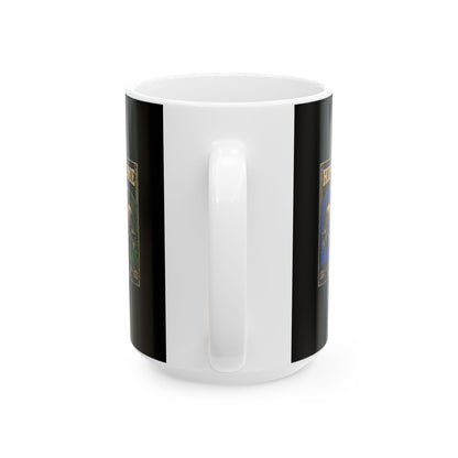 Nika Riots Blues vs Greens  Ceramic Mug, (11oz, 15oz)