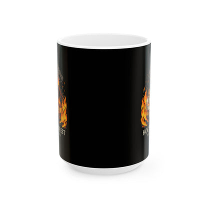 Hoc Bene Est Pompeii Ceramic Mug, (11oz, 15oz)