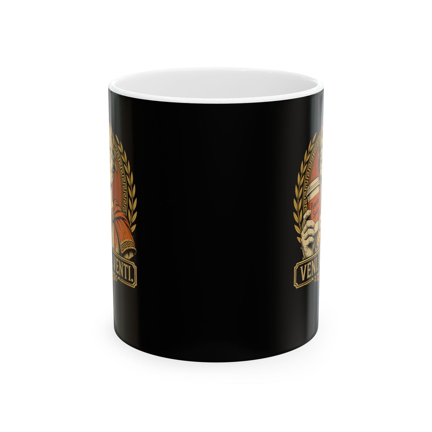 Caesar Venti Pumpkin Spice Ceramic Mug, (11oz, 15oz)