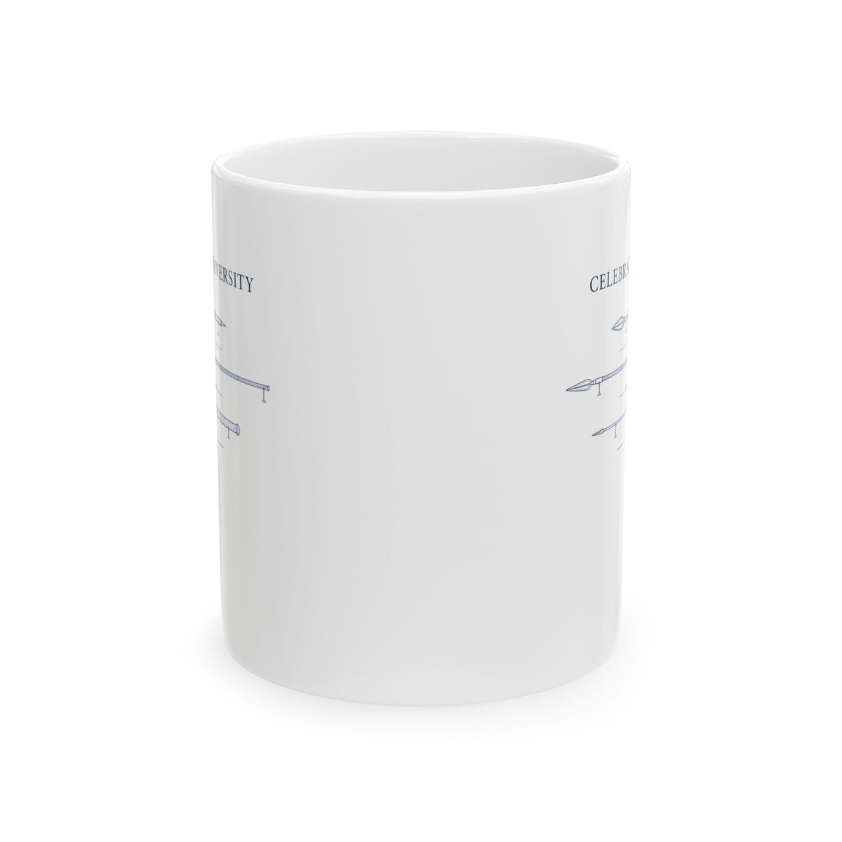 Celebrate Diversity Roman Greek Macedonian Spears Ceramic Mug, (11oz, 15oz)