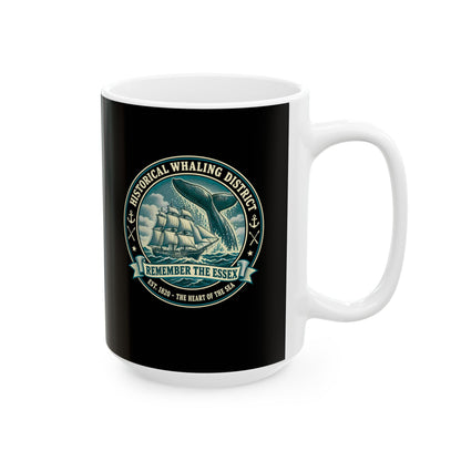 Remember the Essex Whaling District Ceramic Mug, (11oz, 15oz)
