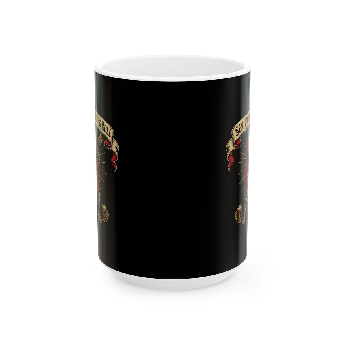 Sex Mead Lute and Roll Ceramic Mug, (11oz, 15oz)