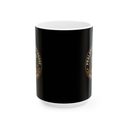 Phalaris Smokehouse Brazen Bull Ceramic Mug, (11oz, 15oz)