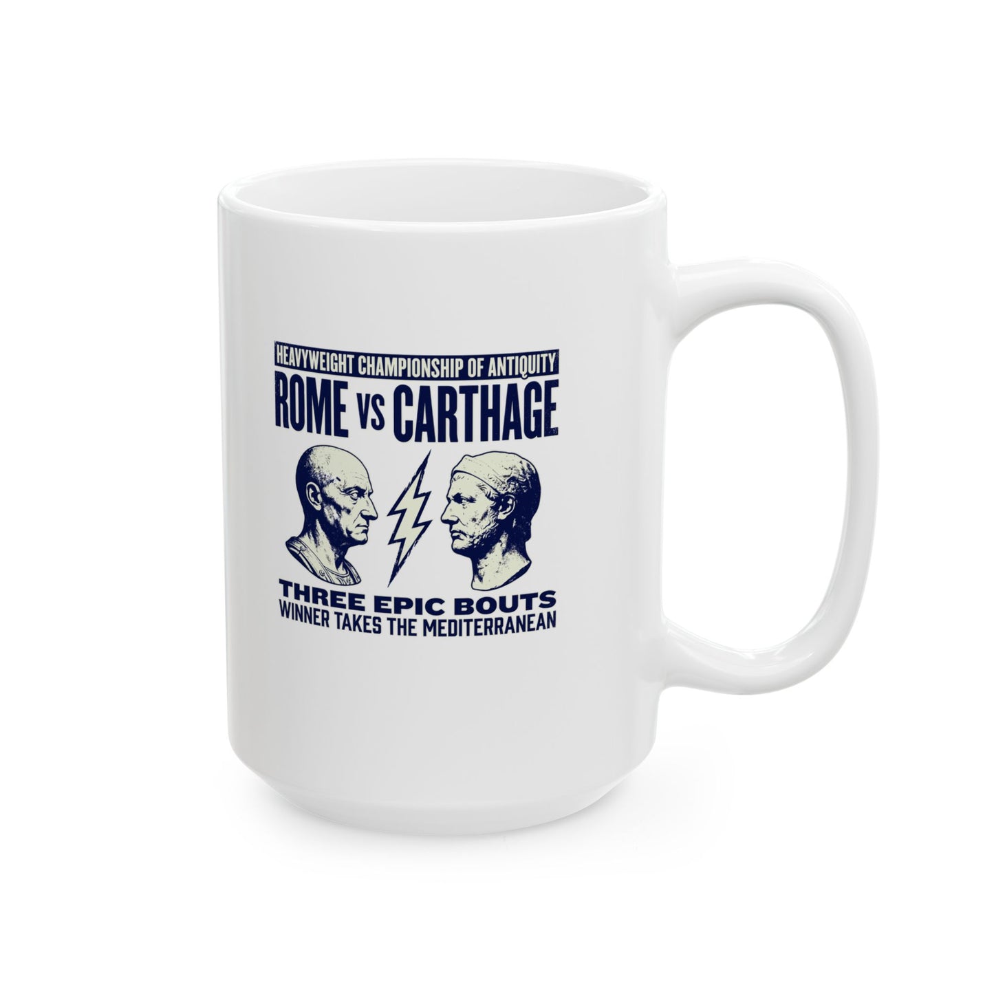 Punic Wars Matchup Ceramic Mug, (11oz, 15oz)